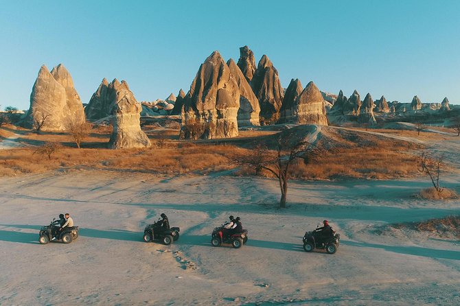 1 Hour ATV Tour - The guides: safety first, plus real photo effort