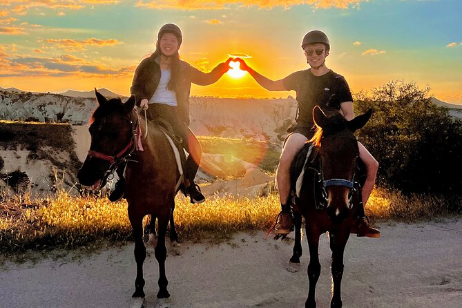Adventure in Cappadocia Horse Riding Sunset ,Daytime - Rose/Red Valley and Sword Valley Routes: How Your Track Gets Chosen