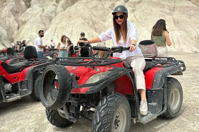 ATV Quad Bike Ride in Cappadocia at Sunset, Sunrise or Daytime - Cavuşin abandoned village: rock-carved houses and a quieter stop
