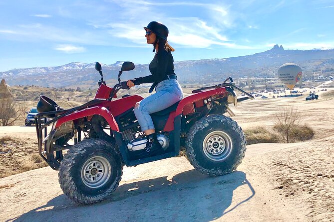 Atv Quadbike tour in Cappadocia Göreme - Rose Valley Stop: Fairy Chimneys and a 15-Minute Photo Reset