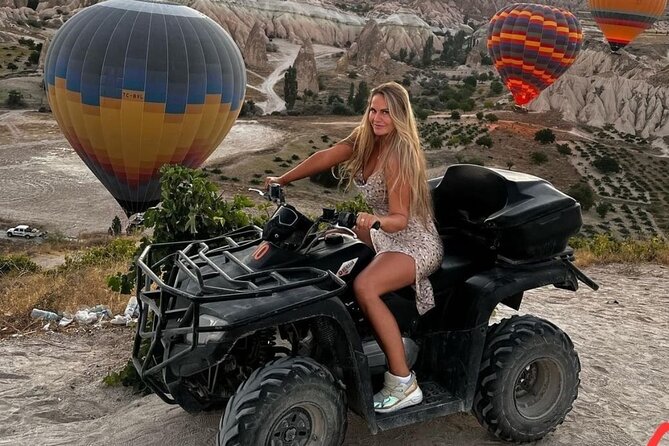 Atv tour in Cappadocia - Stop 2: Cavusin from the valley side, cave houses and rocks