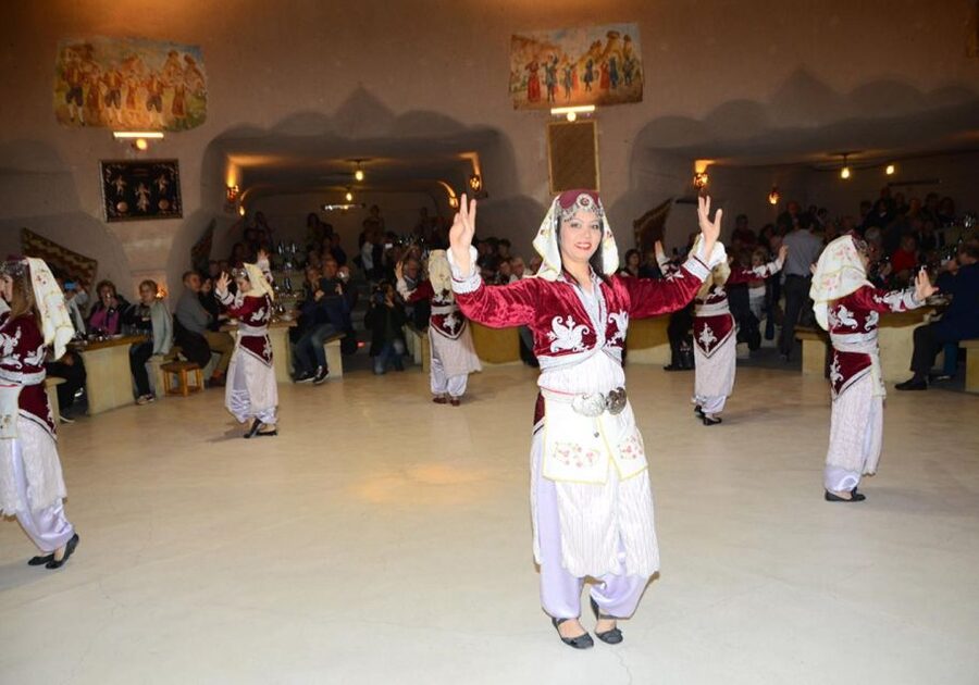 Avanos: Turkish Music and Dance Show with Dinner & Drinks - Desserts and the Wine-and-Drinks Part of the Value