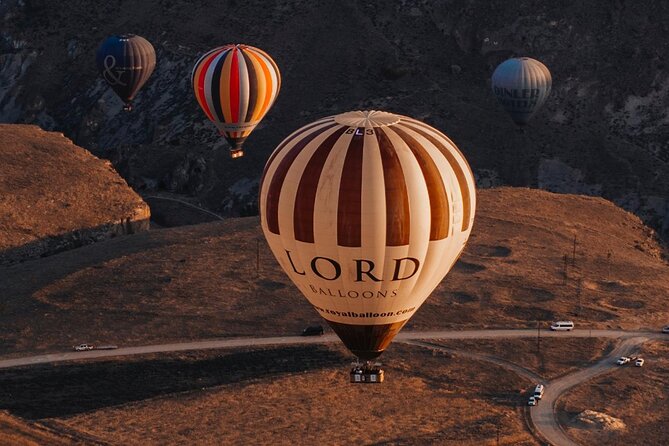 Balloon Flight over Soganli Valley Cappadocia / Lord Balloons - Pre-Dawn Pickup, Drive, and Breakfast Before You Float
