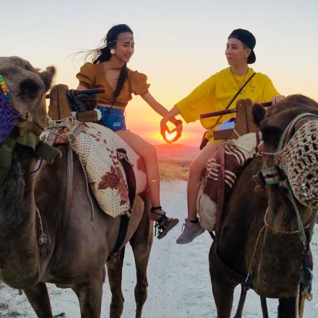 Camel ride in Cappadocia - Göreme pickup, then the Uchisar Castle area