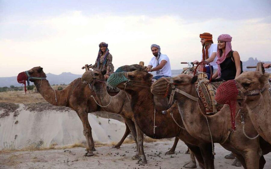 Camel ride in Cappadocia - 2 hours total, with 90 minutes riding