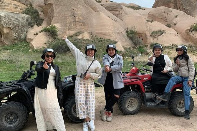 Capadocia atv tour through fairy chimneys and love valley - Love Valley Stop: Admission Included and the “Romantic” Rock Formations