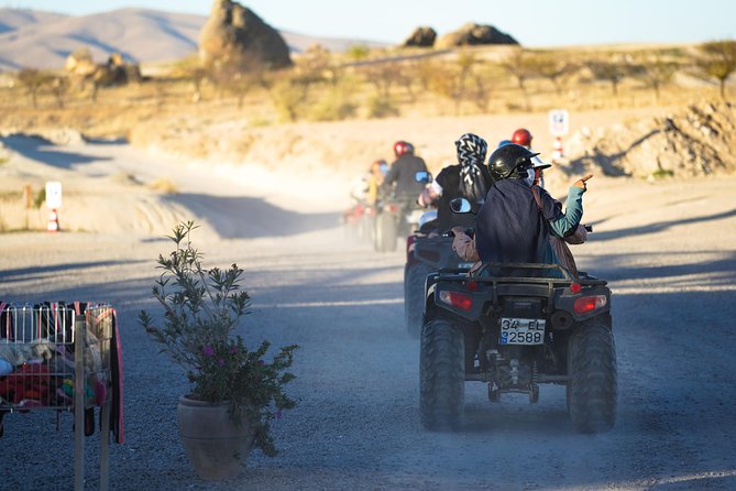 Cappadocia 2-Hours Sunset ATV Quad Tour w/Free Hotel Transfer - Love Valley: the first golden-hour viewpoint stop