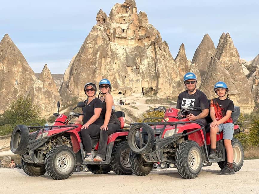 Cappadocia ATV Tour Adventure - Swords Valley and Rose and Red Valley Panorama for the best first wow