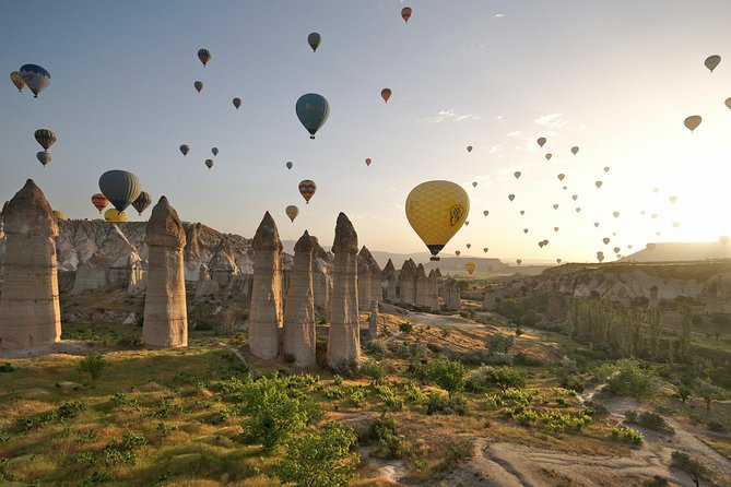 Cappadocia Balloon Ride - After landing: champagne toast and your flight certificate keepsake