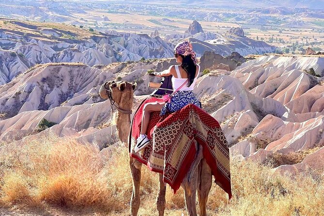 Cappadocia Camel Ride with Balloon View or at Sunset - Price and value at about $49.39 per person