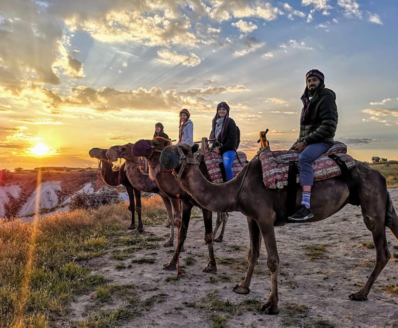 Cappadocia Camel Safari Tour - Red Valley stop: your first camel ride plus sunset or sunrise timing