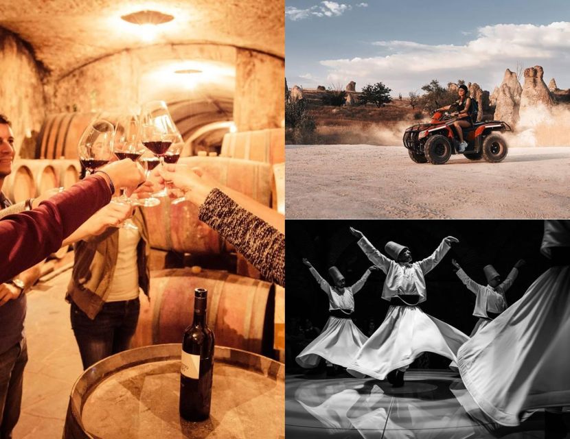Cappadocia: Combo Tour with Wine Tasting and Adventure Tours - Pickup, Small Group Energy, and a Straightforward Flow
