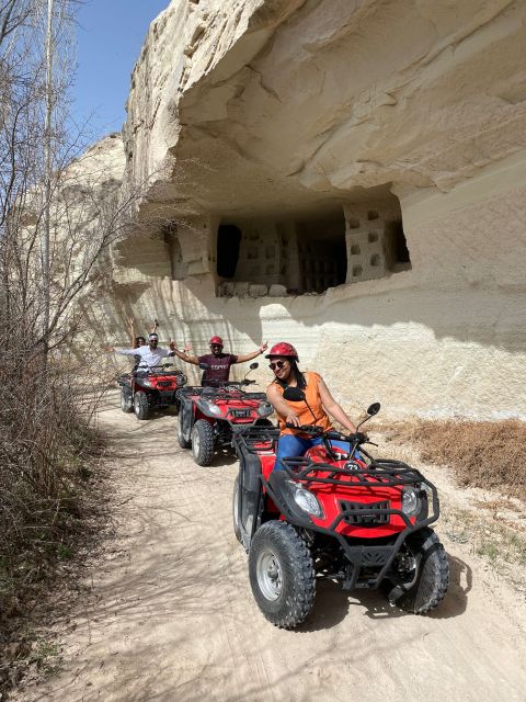 Cappadocia Göreme Quadbike Tour ( ATV tour ) - The valley circuit: Swords, Rose, Red (Pink), and White