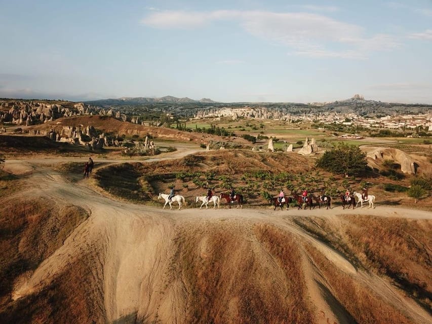 Cappadocia : Horse Riding Sunset Sunrise Daytime - The main event: watching sunset from horseback among the fairy chimneys