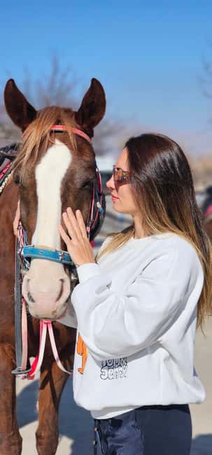 Cappadocia : Horseback riding with fantastic view - Pickup and drop-off across Göreme, Uçhisar, Ürgüp, and more