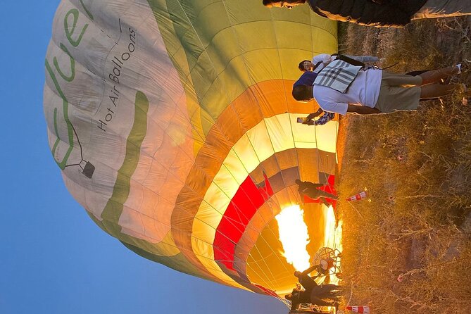 Cappadocia : Hot Air Balloon Flight Basket Size 15-18 Person |Çat - Balloon Landing, Celebration, and Your Flight Certificate