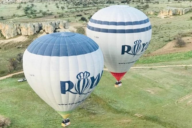 Cappadocia Hot Air Balloon Ride / Royal Balloon - Where you land: smooth touchdown and a real post-flight celebration