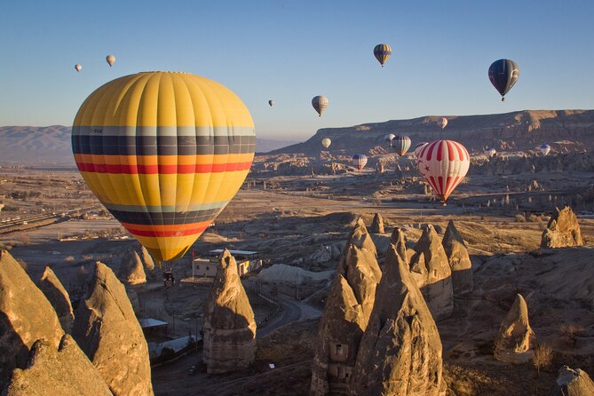 Cappadocia Hot Air Balloon Tour Over Fairychimneys - The flight itself: 360 degree views of fairy chimneys and valleys
