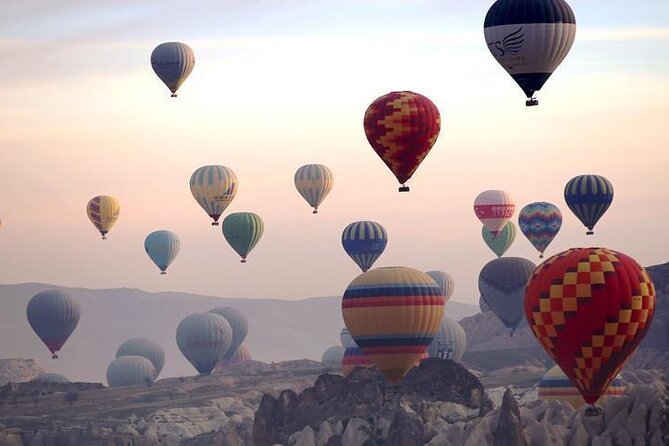 Cappadocia Hot Air Balloon Tour Over Fairychimneys - Landing, flight certificate, and the nonalcoholic champagne toast