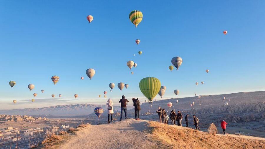 Cappadocia: Hot Air Balloon Watching at Sunrise with Pickup - Chasing the Balloons Through Love Valley and Red Valley