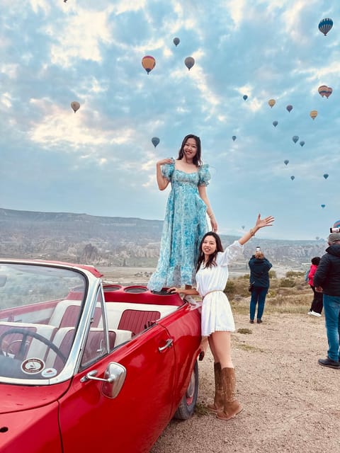 Cappadocia: Hot Air Balloon Watching Tour with Classic Car - Classic Car Pickup, Timing Shifts, and What to Expect From the Driver