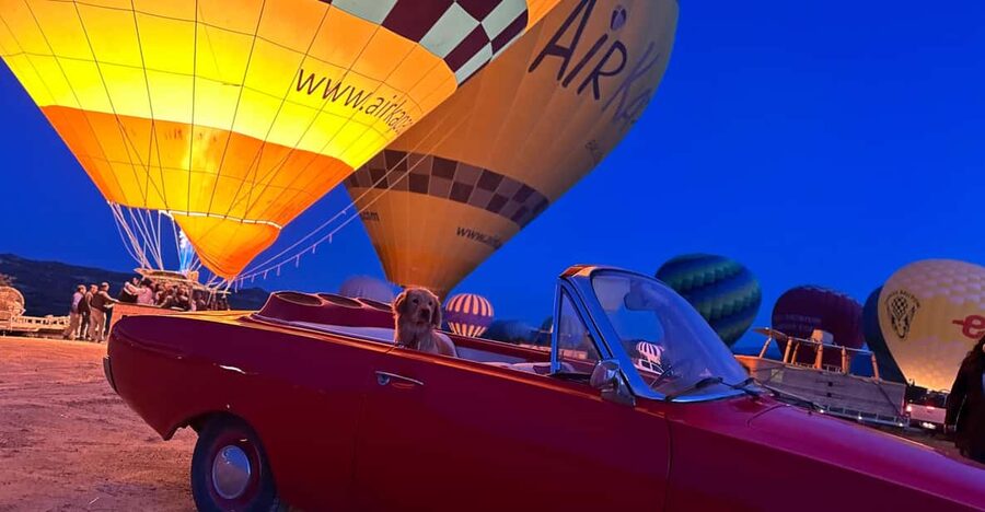 Cappadocia: Hot Air Balloon Watching Tour with Classic Car - Before the Sunrise, You’ll See Balloon Prep Up Close