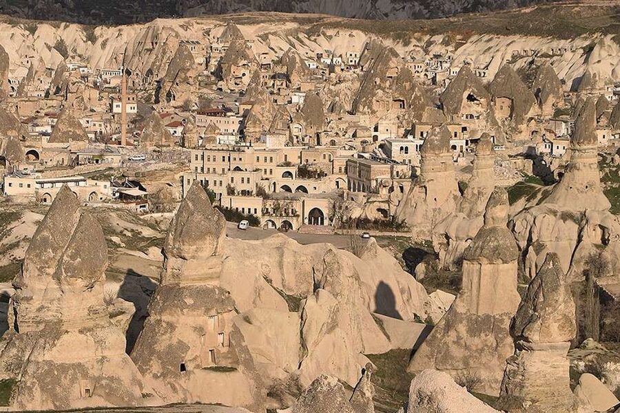 Cappadocia: North Tour (Red Tour) - Esentepe Wish Hill: panoramic views over Mt. Argeus and cave territory