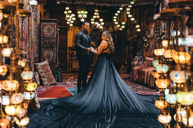 Cappadocia Photo Shoot (Cappadocia Photographer) - Stop 1 at Peri Bacaları, where fairy chimneys do the heavy lifting