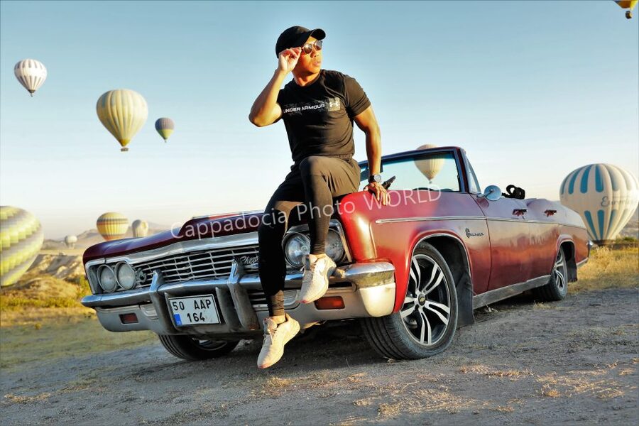 Cappadocia Photo Shoot with Classic Car and Flying Dress - The photographer makes or breaks the experience, and this one is purpose-built for posing