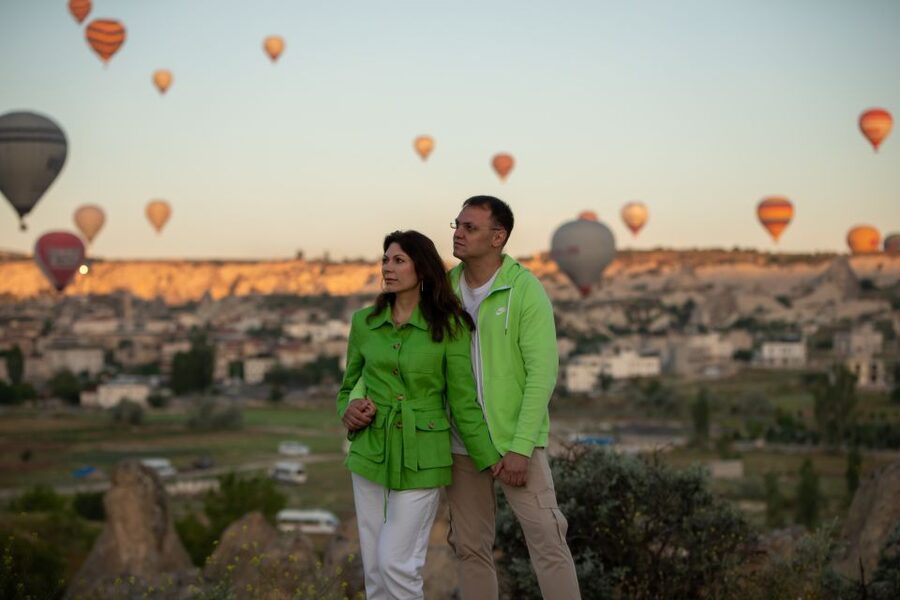 Cappadocia Photo Shoot with Flying Dress Option in Goreme - Flying dress option and retro car shoot: when the add-ons are worth it