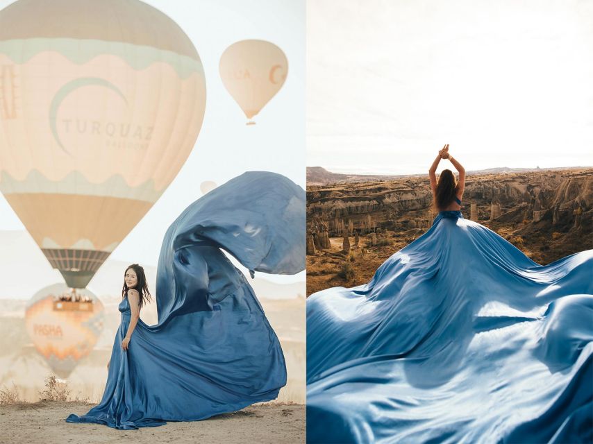 Cappadocia: Photo Shooting With Flying Dresses - How to Get the Best Photos Without Acting Like a Model