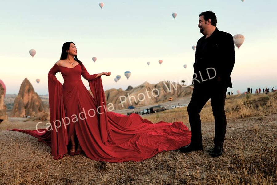 Cappadocia Photoshoot with Flying Dress - Key highlights at a glance