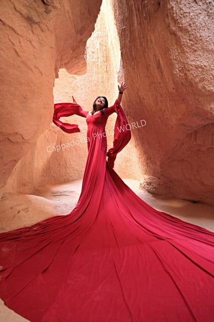 Cappadocia Photoshoot with Flying Dress - Should You Book This Cappadocia Flying Dress Photo Shoot?