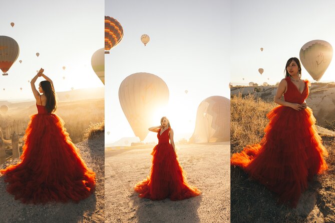 Cappadocia Photoshooting with Flying Dress - Team and language: what the reviews emphasize