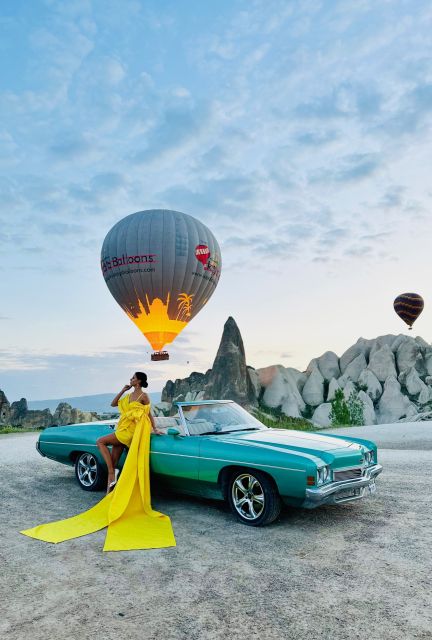 Cappadocia: Private Classic Car Trip with Photoshoot Option - Price and value: $176 per group for a private shoot