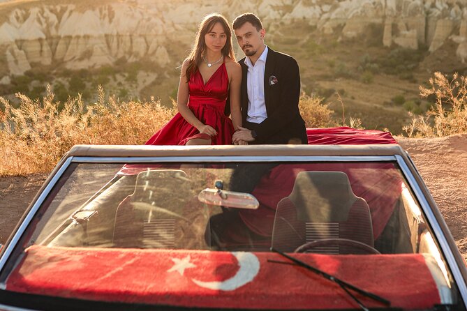 Cappadocia Private Photo Shoot with Flying Dress & Vintage Car - Practical tips so your photos land the way you want