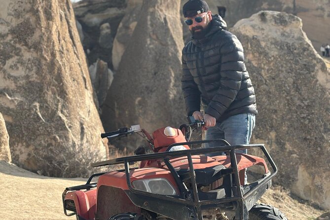 Cappadocia Quad Bike ATV Tour - Cavuşin Village stop: remote valleys, hidden caves, and lesser-known views