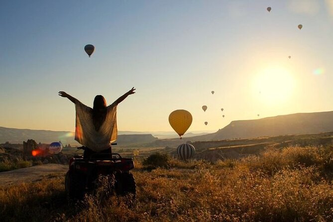 Cappadocia: Quad Bike-ATV Tour/wGuided+Transportation(3 Valleys) - Red Valley and the route toward Sunset Point