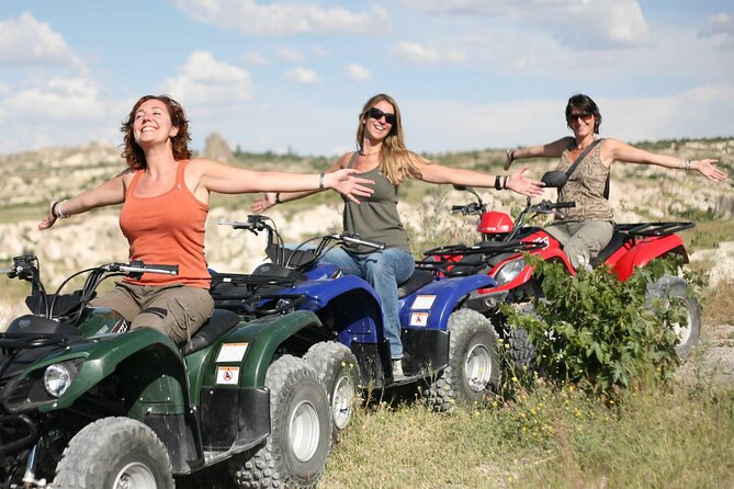 Cappadocia: Quad Bike-ATV Tour/wGuided+Transportation(3 Valleys) - Group size, ATV condition, and managing your expectations
