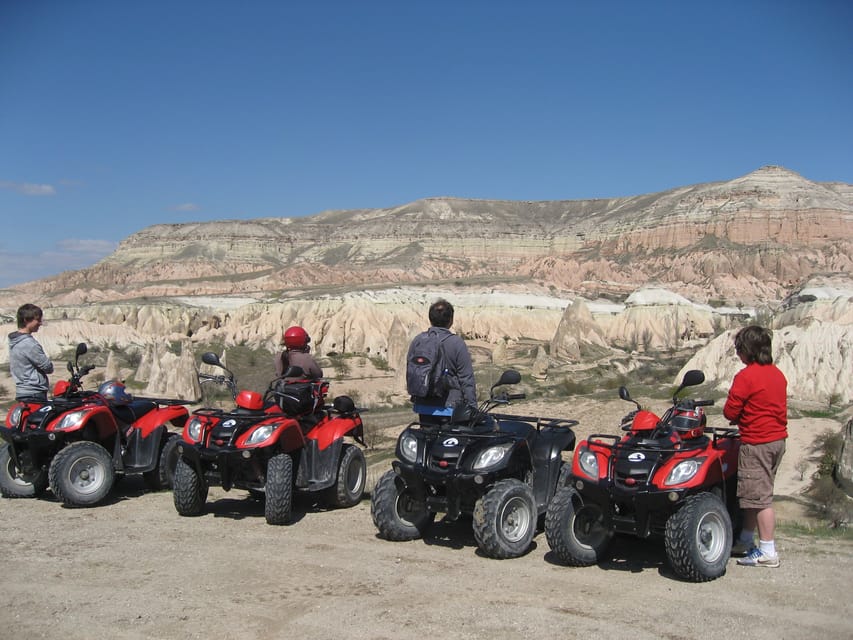 Cappadocia: Quad Bike Safari Tour - Ancient Greek architecture, seen from the route