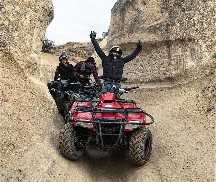 Cappadocia: Quad Tour in Cappadocia Valleys - ATV Training Starts the Experience in Çavuşin