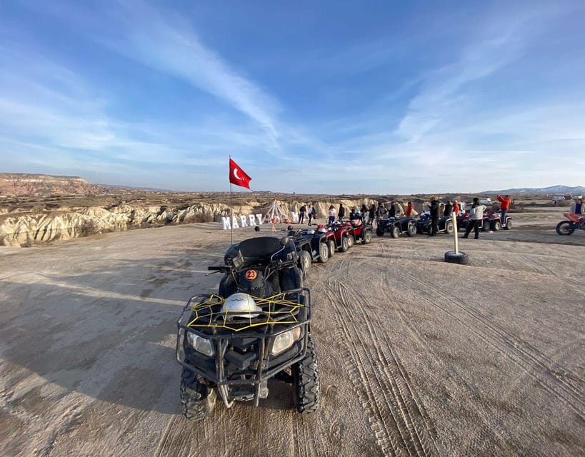 Cappadocia: Quad Tour in Cappadocia Valleys - Kılıçlar Valley and a Rock-Carved Monastery Stop