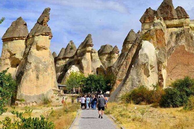 Cappadocia Red Tour Lunch + Guide + Museum Tickets /Small Group - Stop 2: Love Valley, fairy chimneys with vineyards and canyons