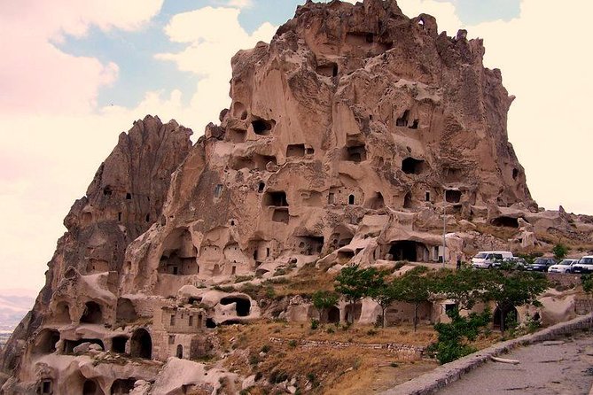 Cappadocia Red Tour (North Tour) - Uchisar Castle: rock-cut rooms, tunnels, and strong photo angles