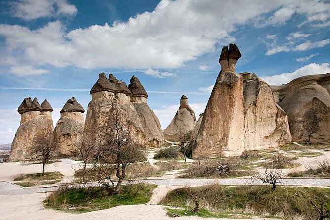 Cappadocia Red Tour With Open Air Museum And Expert Tour Guide - Twin Fairy Chimneys in Urgup: The Classic Cappadocia Symbol