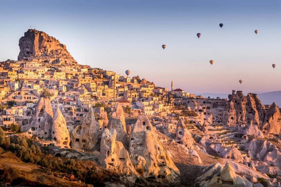 Cappadocia Red Tour without Lunch and Tickets - Pasabag (Monks Valley) fairy chimneys you can actually walk through