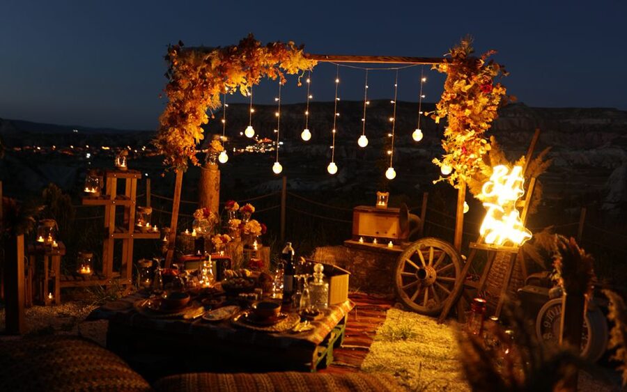 Cappadocia: Romantic Concept Dinner in the Valley - Cappadocia’s valley, staged for romance, not crowds