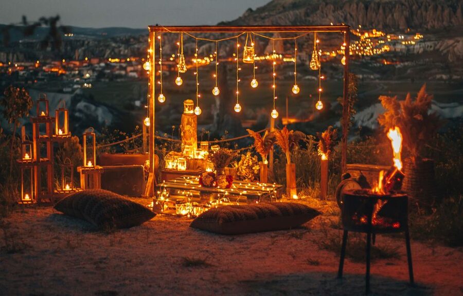 Cappadocia: Romantic Concept Dinner in the Valley - The private concept dinner setup: decor, privacy, and panoramic views