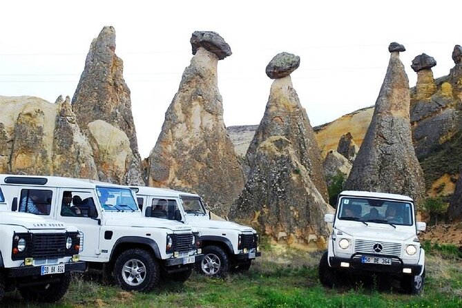 Cappadocia: Sunrise and Sunset Jeep Safari - Stop-by-Stop: Pigeon Valley, Ibrahimpasa, and Goreme Tunnels