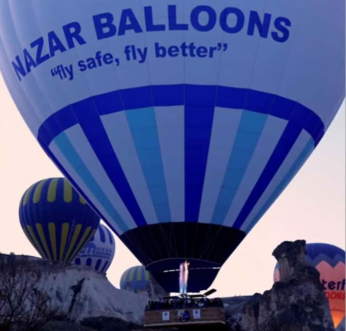 Cappadocia Sunrise Balloon Flight - Göreme - Landing, champagne, and getting your certificate